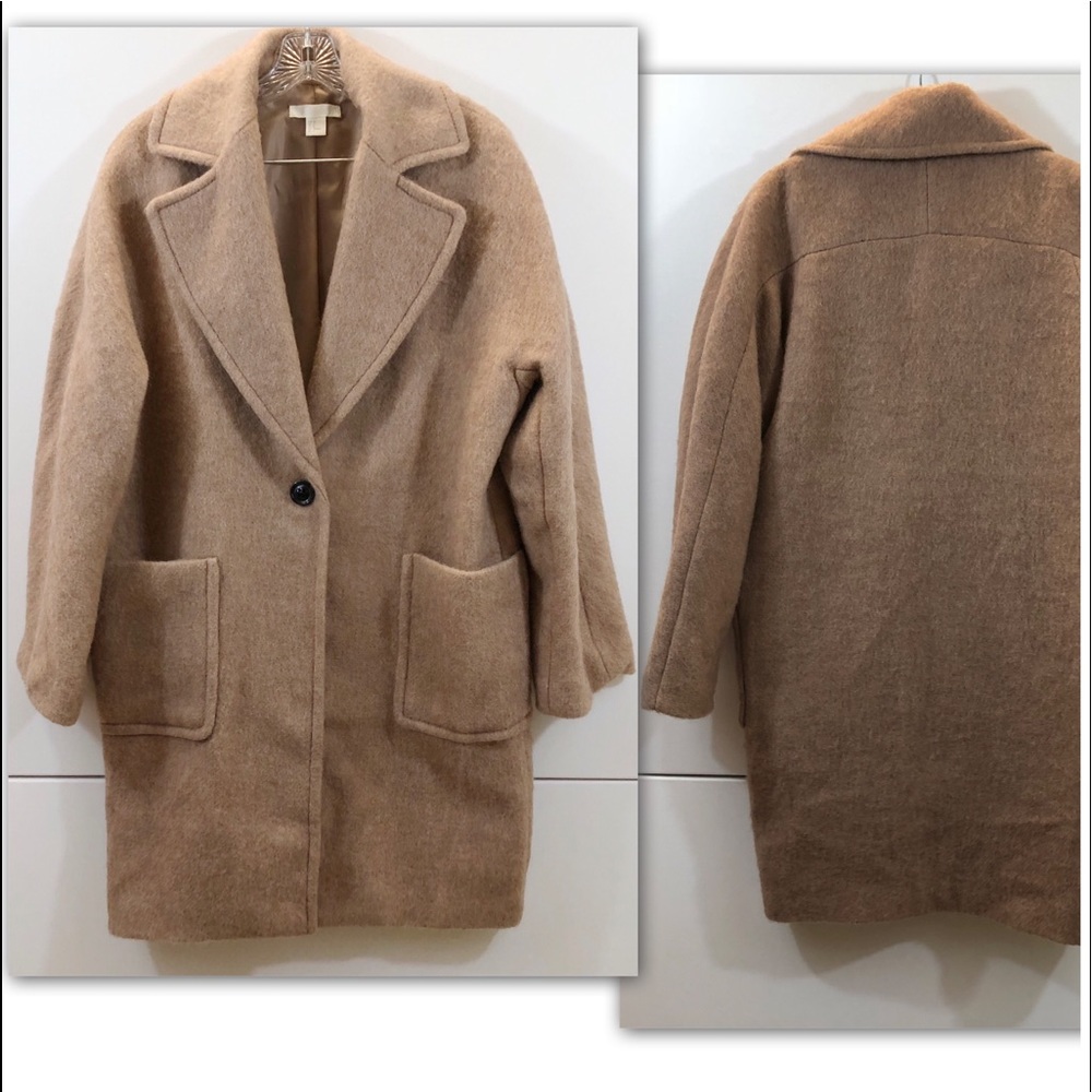 6 || H&M Blend Wool Coat